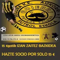 BAZKIDEAK Colaborador GOIERRI FUTBOL TALDEA